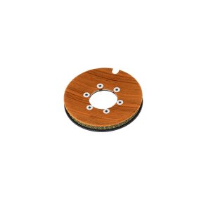 WOODEN VENEER ON 120 MM WHEEL