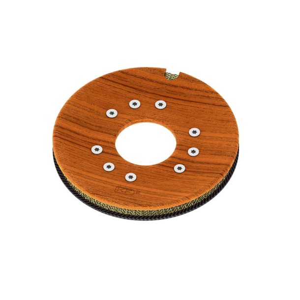 WOODEN VENEER ON 160 MM WHEEL