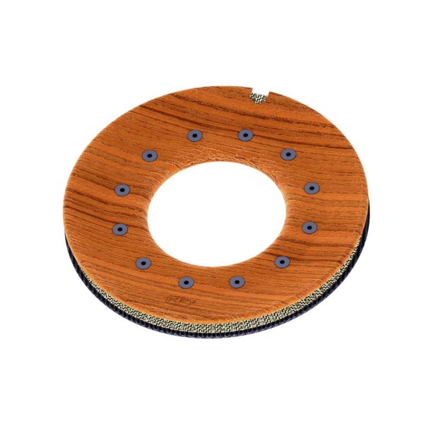 WOODEN VENEER ON 220 MM WHEEL