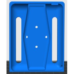 Atlas2 monterings beslag til dksmontering / Deck mounting frame 