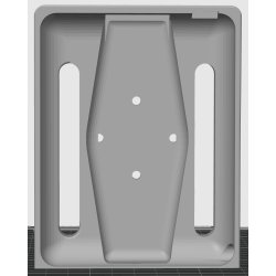 Atlas2 monterings beslag til dksmontering / Deck mounting frame 